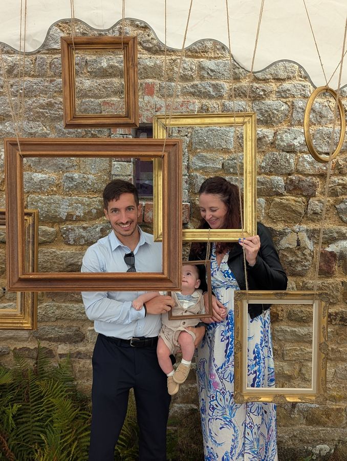 Photo de Hélène, Yvan et Antoine