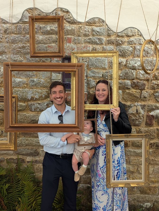 Photo de Hélène, Yvan et Antoine