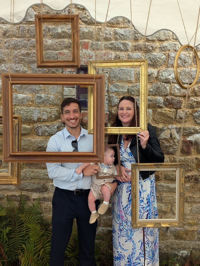 Photo de Hélène, Yvan et Antoine